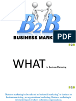 B2B - Marketing Notes