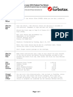 2016 Peng R Form 1040 Individual Tax Return - Filing