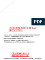 Unidad Ix - Juicio de Las Elecciones