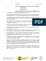 Propuesta de Guía de Buenas Prácticas Agrícolas para El Régimen Galápagos