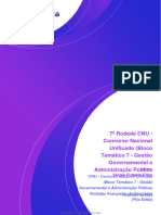 Curso 275523 7 Rodada Cnu Concurso Nacional Unificado Bloco Tematico 7 Gestao Governamental e Administracao Publica 6ad3 Completo