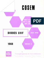 1968 Cosem Diodes Uhf