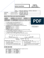 Redox Summary and Electrochemical Cells