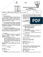 Modelo Bom para Fazer Preovas Diversas