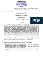 Avaliação Da Carga Crítica de Flambagem em Colunas de Aço Casteladas Obtida Por Análise Numérica