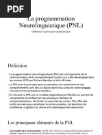 La Programmation Neurolinguistique (PNL)