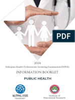 Public Health - Information Booklet - 2024