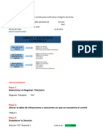 Casos Infracciones y Sanciones