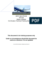 B767 ATA 38 - Water Waste