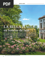 La Bella Italia: en Hoteles de Lujo