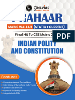 Prahaar 2024 - Indian Polity and Constitution