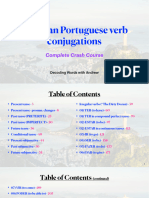 Brazilian Portuguese Verb Conjugations Crash Course Guide