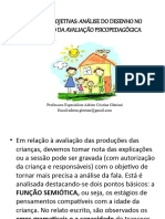 06 - Provas Projetivas - Oficina Pedagógica 3 Diagnóstico e Intervenção Clínica e Avaliação Institucional e Clínica