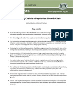 Housing Crisis and Population Briefing Note Final1