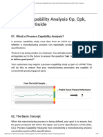 A Guide To Process Capability (CP, CPK) and Process Performance (PP, PPK) - 1factory