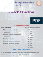 PLC Unit-IV PLC Functions