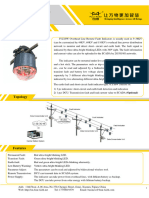 New 2.4 GHZ JYZ-HW Remote Overhead Line Fault Indicator Datasheet