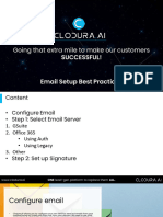 Clodura - AI - Email Setup Best Practices