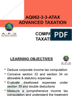 Company Taxation