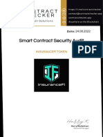 InsuranceFi Token 0xEB0CC7FC Smart Contract Security Audit by ContractChecker