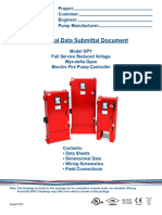 Technical Data Submittal Document: Project: Customer: Engineer: Pump Manufacturer