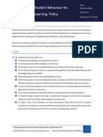 Student Behaviour and Expulsion Policy v4 - 1 Dec 2022