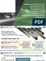 Dukungan Pemerintah Desa Mewujudkan Kecamatan Bersinar (Camat)