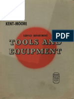 Kent-Moore Service Dept Tools and Equipment 1948