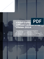 Chief Compliance Officer Leadership Vision 2024