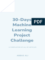 30 Days ML Projects Challenge