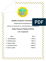 Debre Markos University: Finite Element Method (FEM)