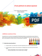 Cours Formulation Peintures 2021