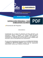 Superación Personal y Manejo de Habilidades Blandas