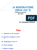 Virus Respiratoire SARS CoV2