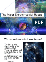 The Major Extraterrestrial Races