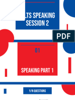 (Level C) IELTS Speaking Lesson 2