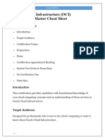 OCI Foundations Master Cheat Sheet