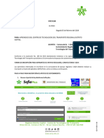 Circular Apoyos de Sostenimiento 2024