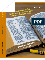 Junnior Calcaño Álvarez - Caminando en La Fe: Sermones y Estudios para Crecer Espiritualmente (Volumen 2)