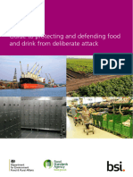 PAS 96 2014 Guide To Protecting and Defending Food and Drink From Deliberate Attack - Pas96-2014-Food-drink-protection-guide