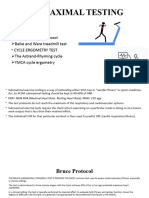 Submaximal Testing