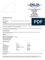 Silicone Rubber Technical Specifications