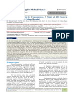 Types of Abortion and Its Consequences - A Study of 100 Cases in Mymensingh Medical College Hospital