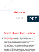 Chapitre 1 Résistances