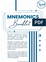 2024 NPTE Mnemonics - Typical PT