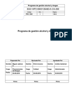 Programa de Alcohol y Drogas