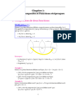 .Chapitre 1 - Fonctions Composees Et Fonctions Inverses