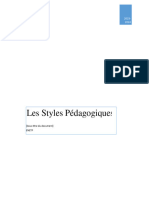 Les Styles Pédagogiques 2