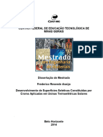 Dissertação Frederico CEFET - Concentrador Cromo Negro 2014