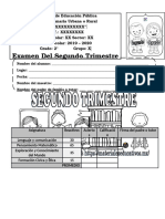 Examen Del Segundo Trimestre